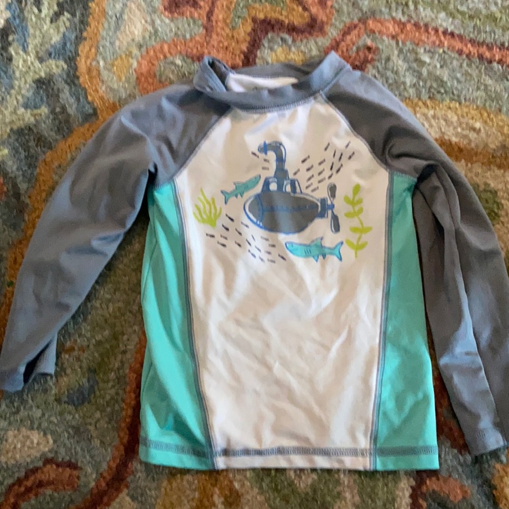Long sleeve baby swim shirt!